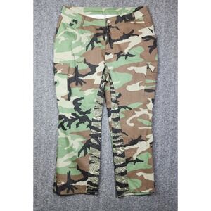 Jeans Camo Cargo Pants Mens 3XL Green MultiPattern Woodland Tiger Stripe Utility